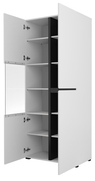 Zondo.hr Vitrina Crossroad W12 (crna + bijela). Akcija -15%. 1118156