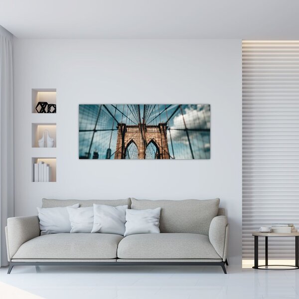 Slika - Brooklyn Bridge (120x50 cm)
