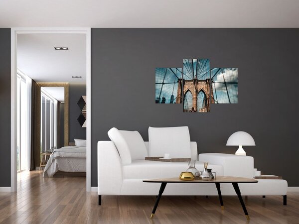 Slika - Brooklyn Bridge (90x60 cm)