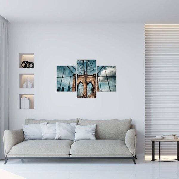 Slika - Brooklyn Bridge (90x60 cm)