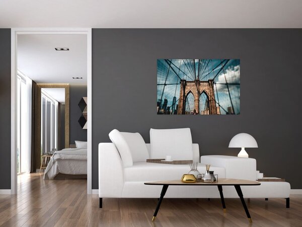 Slika - Brooklyn Bridge (90x60 cm)