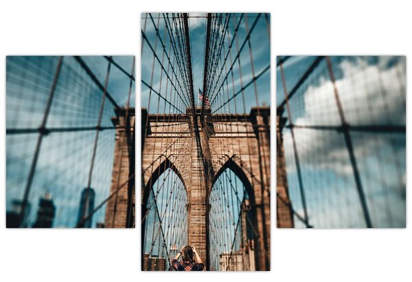 Slika - Brooklyn Bridge (90x60 cm)