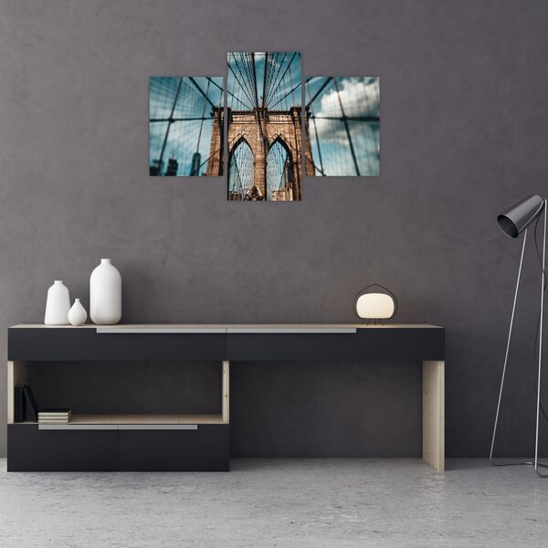 Slika - Brooklyn Bridge (90x60 cm)