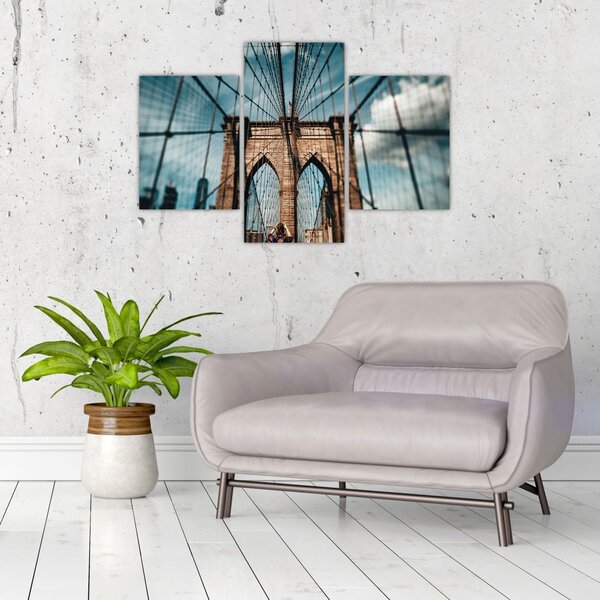 Slika - Brooklyn Bridge (90x60 cm)