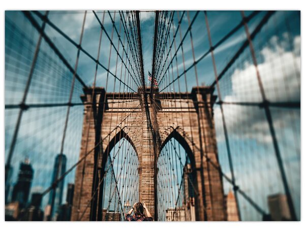 Slika - Brooklyn Bridge (70x50 cm)