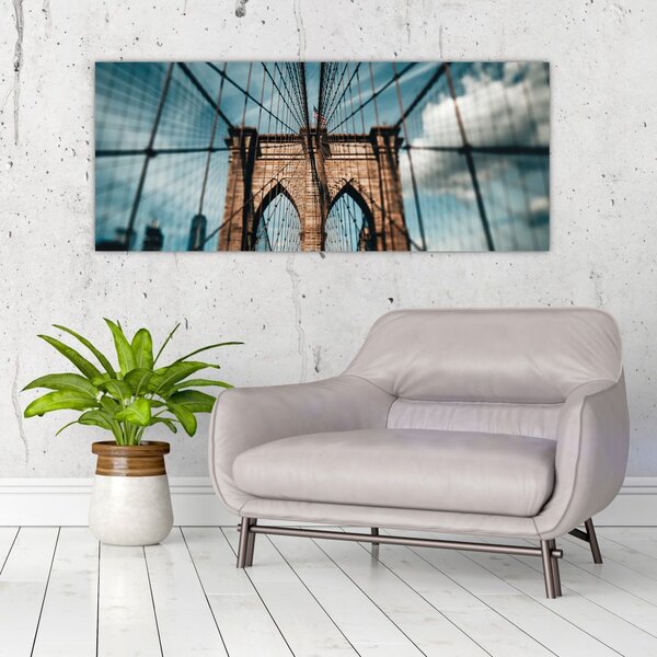 Slika - Brooklyn Bridge (120x50 cm)
