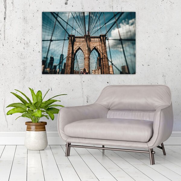 Slika - Brooklyn Bridge (90x60 cm)