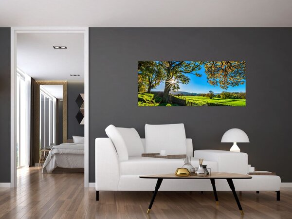 Slika - Pogled na polje (120x50 cm)