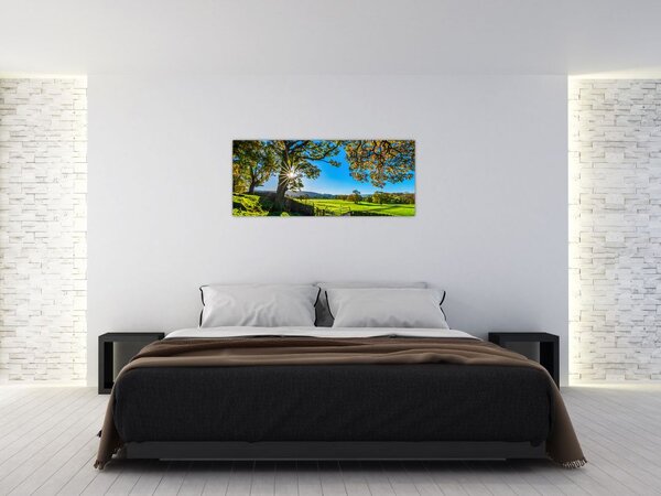 Slika - Pogled na polje (120x50 cm)