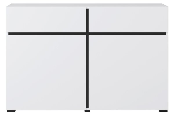 Komoda Crossroad W45 (crna + bijela)