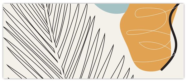 Slika - Ilustracija lista (120x50 cm)