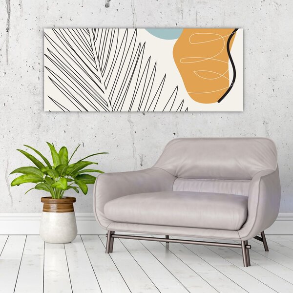 Slika - Ilustracija lista (120x50 cm)
