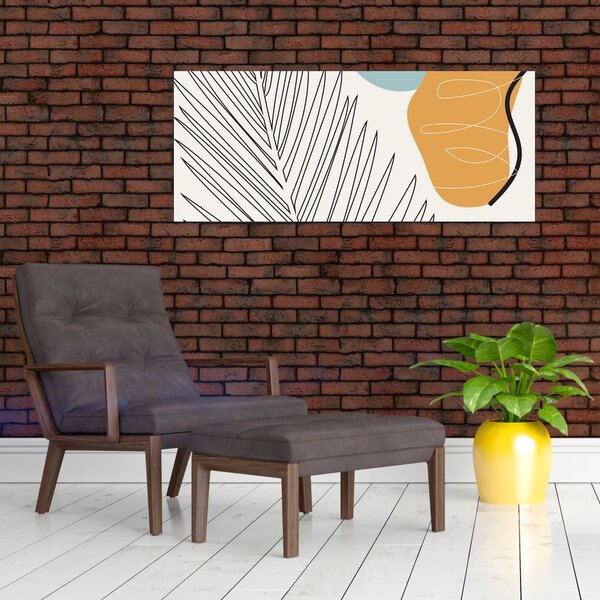 Slika - Ilustracija lista (120x50 cm)