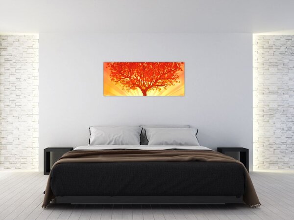 Slika - Drvo obasjano suncem (120x50 cm)
