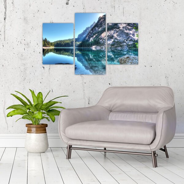 Slika planinskog jezera (90x60 cm)