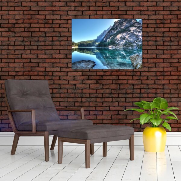 Slika planinskog jezera (70x50 cm)
