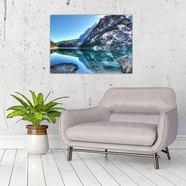 Slika planinskog jezera (70x50 cm)