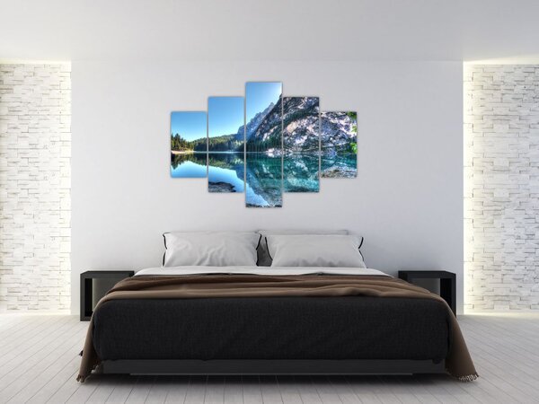 Slika planinskog jezera (150x105 cm)