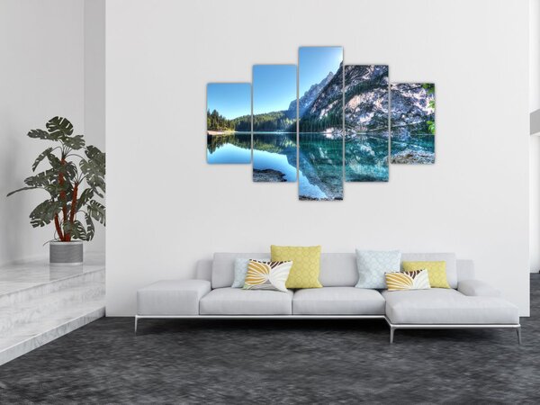 Slika planinskog jezera (150x105 cm)