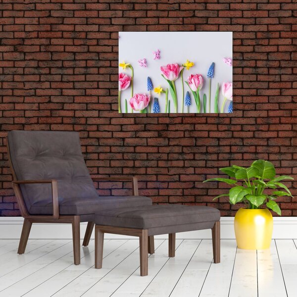 Slika proljetnog cvijeća (70x50 cm)