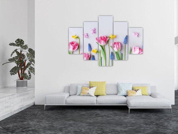 Slika proljetnog cvijeća (150x105 cm)