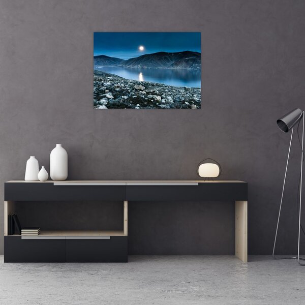 Slika noćnog krajolika, Island (70x50 cm)