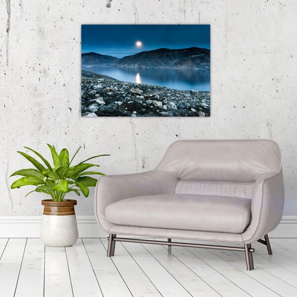 Slika noćnog krajolika, Island (70x50 cm)