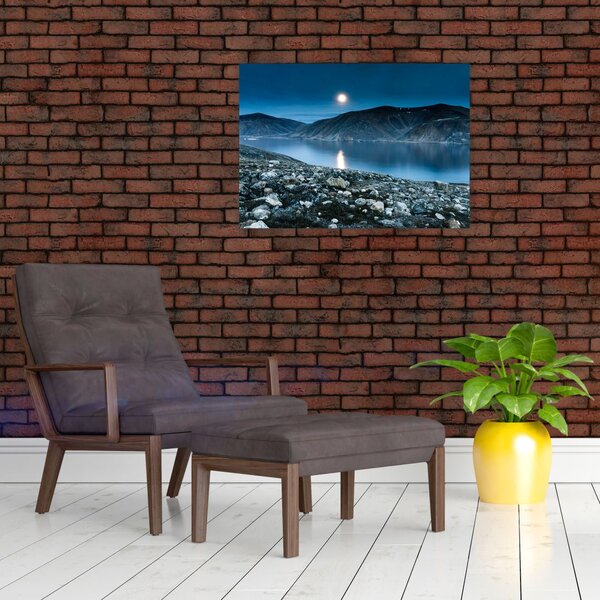Slika noćnog krajolika, Island (70x50 cm)