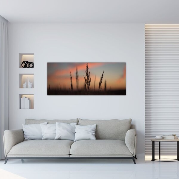 Slika - Silueta biljke (120x50 cm)