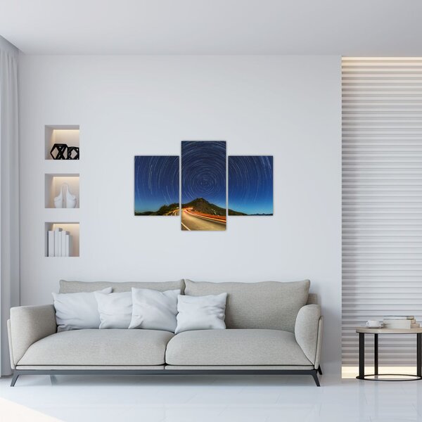 Slika rotirajućih zvijezda (90x60 cm)