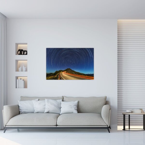 Slika rotirajućih zvijezda (90x60 cm)