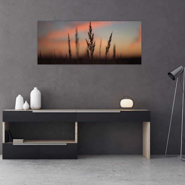 Slika - Silueta biljke (120x50 cm)