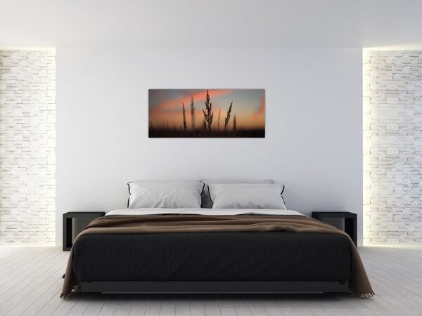 Slika - Silueta biljke (120x50 cm)