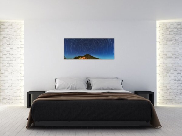 Slika rotirajućih zvijezda (120x50 cm)