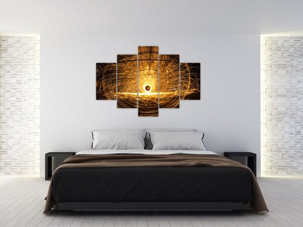 Slika svijetlećeg diska (150x105 cm)
