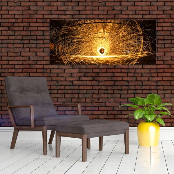 Slika svijetlećeg diska (120x50 cm)