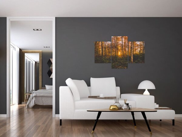 Slika jesenske šume (90x60 cm)