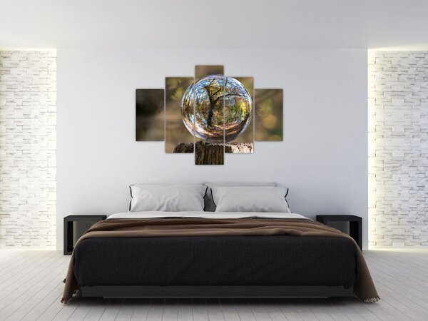 Slikanje - Odsjaj u staklenoj kugli (150x105 cm)