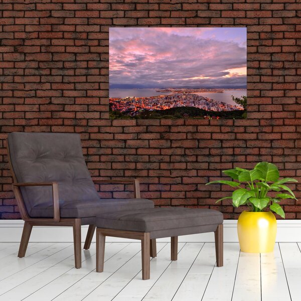 Slika - Sumrak nad gradom (90x60 cm)