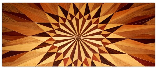 Slika - Drveni kolaž (120x50 cm)