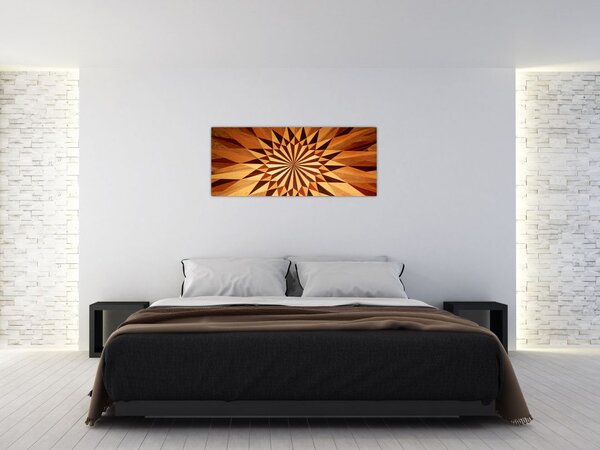 Slika - Drveni kolaž (120x50 cm)