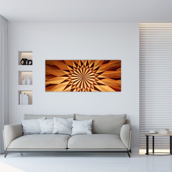 Slika - Drveni kolaž (120x50 cm)