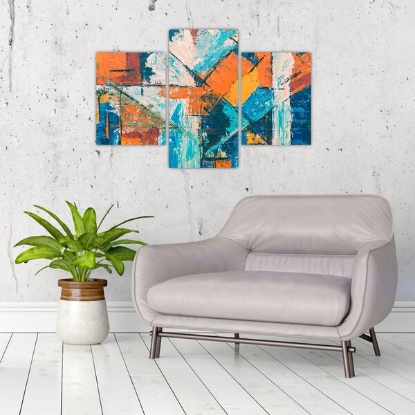 Slika - Apstrakcija (90x60 cm)
