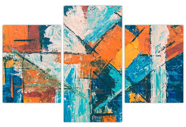 Slika - Apstrakcija (90x60 cm)