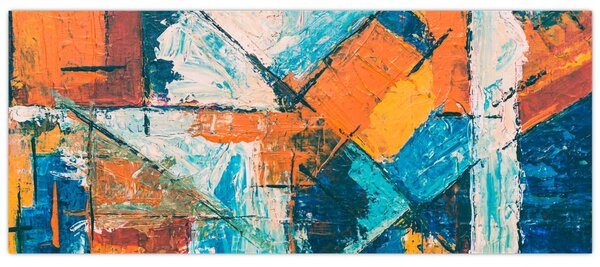 Slika - Apstrakcija (120x50 cm)