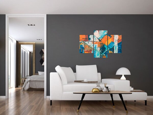 Slika - Apstrakcija (90x60 cm)