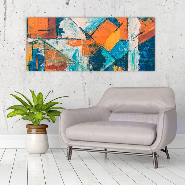 Slika - Apstrakcija (120x50 cm)