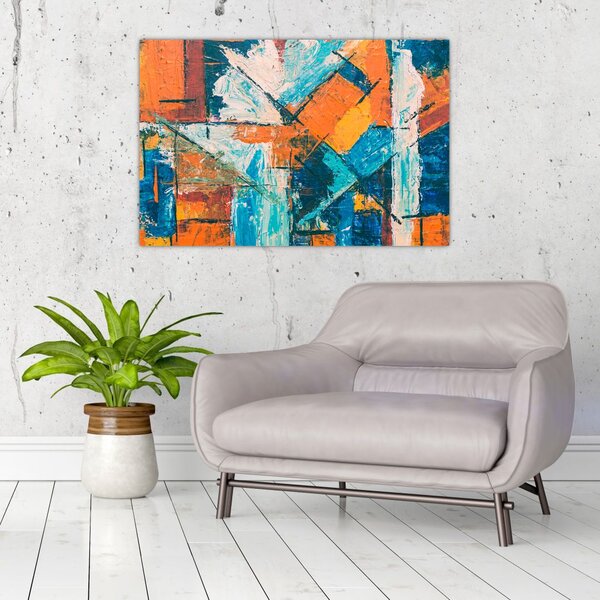 Slika - Apstrakcija (90x60 cm)