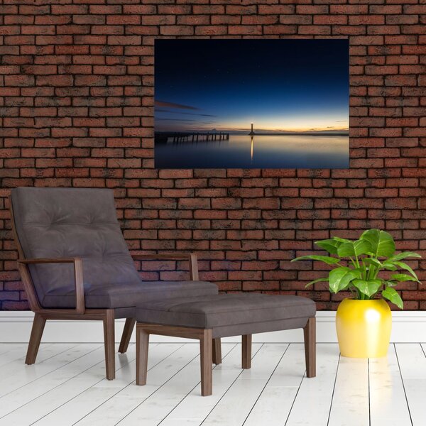 Slika svjetionika u daljini (90x60 cm)