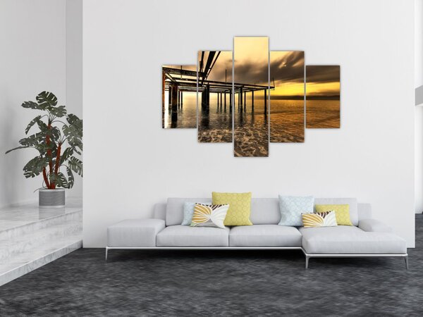 Slika - Arhitektura uz obalu (150x105 cm)